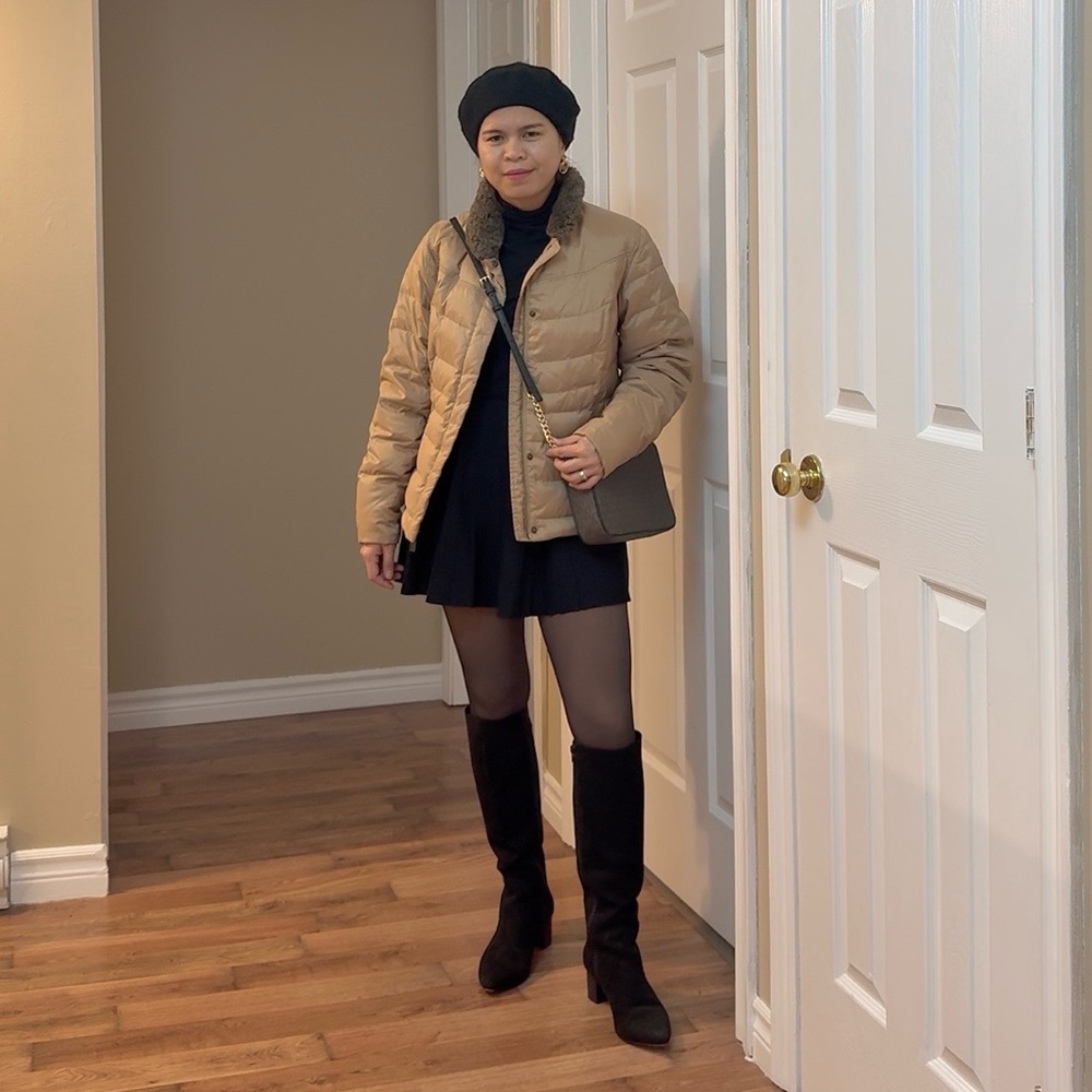 Eddie Bauer Goose Down Puffer Jacket